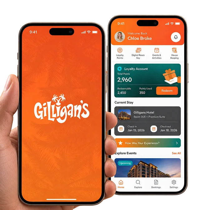Gilligan's Hotel App
