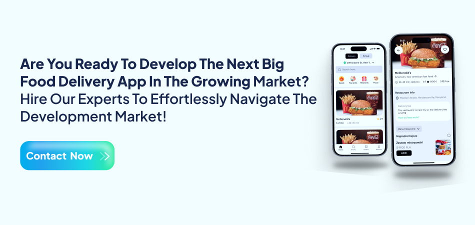 Food delivery app development experts - building next big food delivery app with UI/UX.