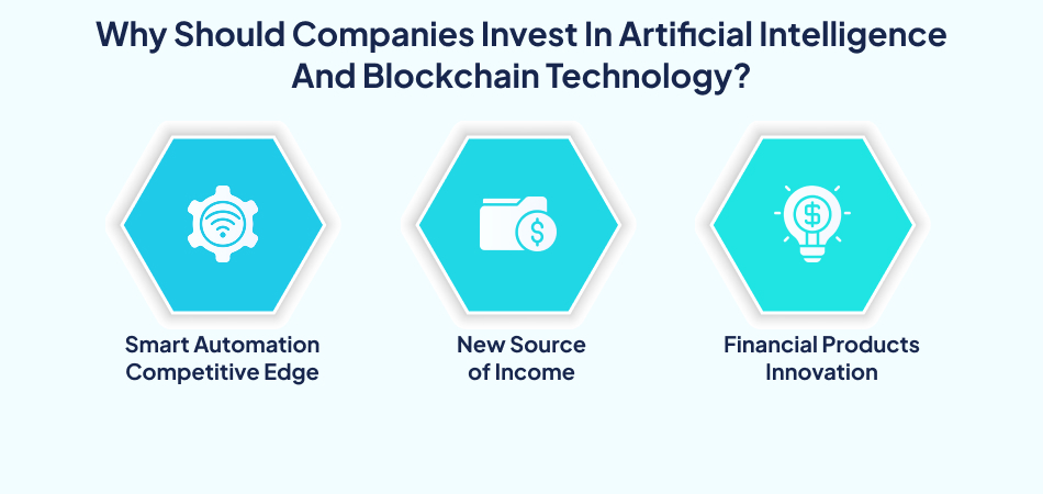 Why Companies Invest in AI and Blockchain Technology? Why invest in AI and blockchain technology - 7pillars.