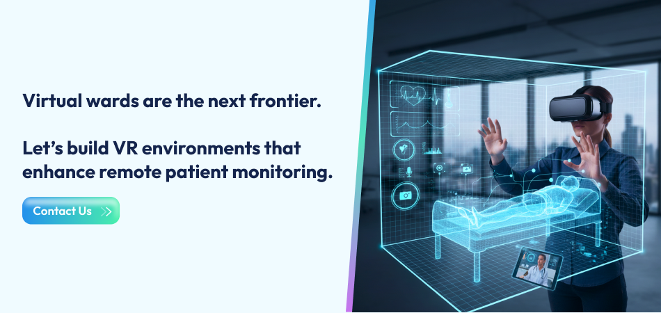 VR remote patient monitoring setup-7Pillars