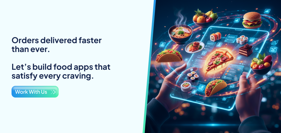 Fast and smart on-demand food delivery app technology - 7Pillars