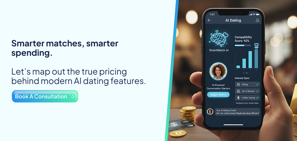 AI dating feature pricing - 7Pillars.