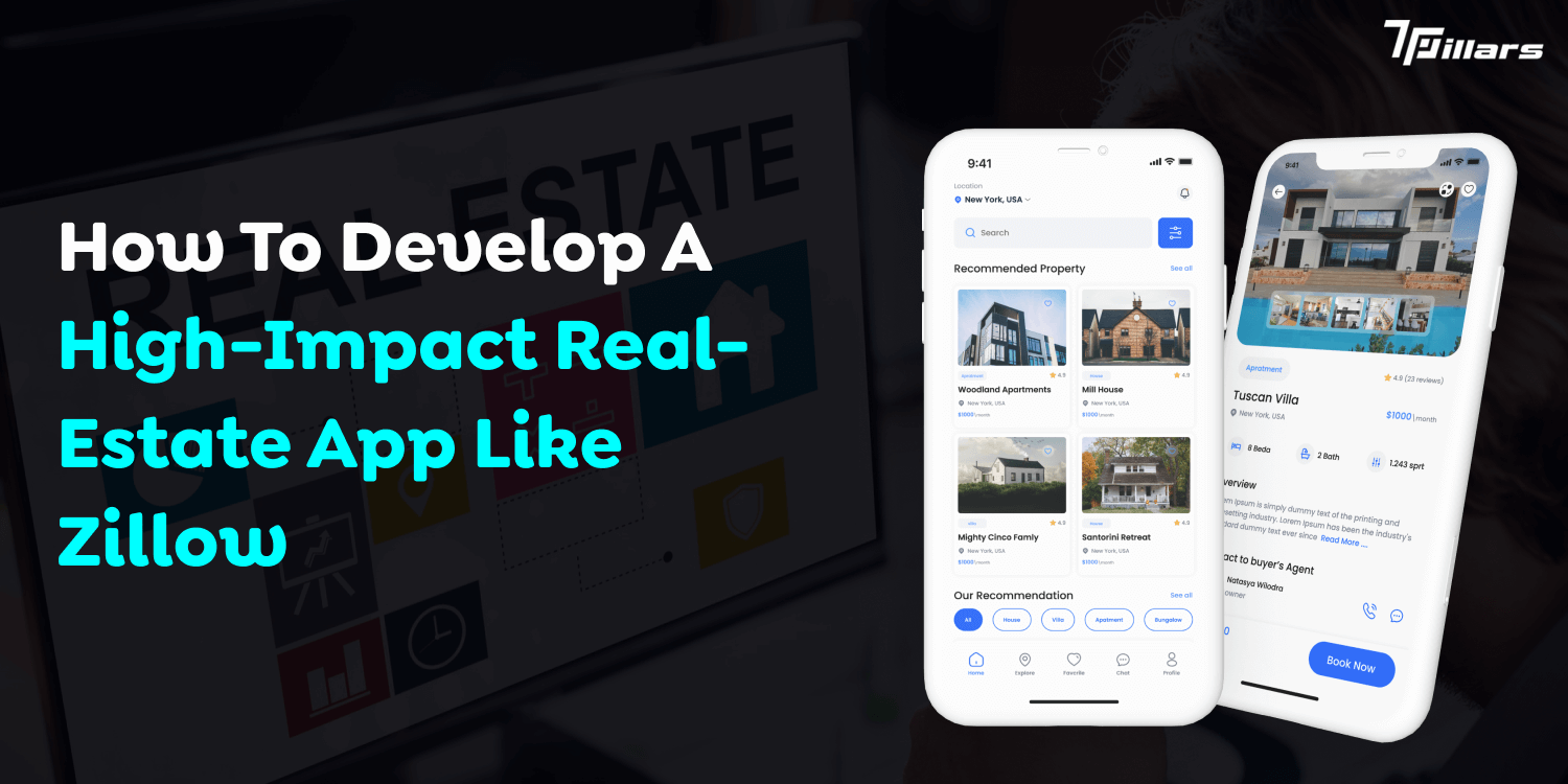 How To Develop A High-Impact Real-Estate App Like Zillow