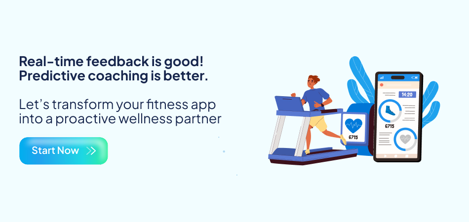 Predictive coaching transforms fitness apps through custom healthcare development.—7pillars, Healthcare app, custom healthcare software