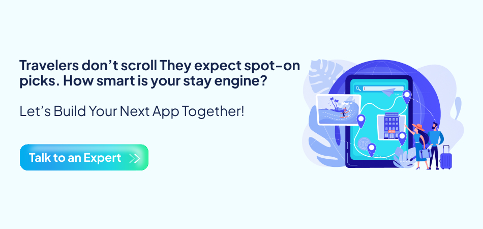 Building smart travel stay engines with AI technology for spot-on recommendations—7pillars, ai software development, travel app development, ai technology