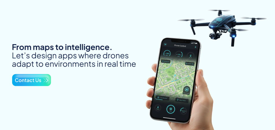 Drones adapting to real-time environments – 7 Pillars.