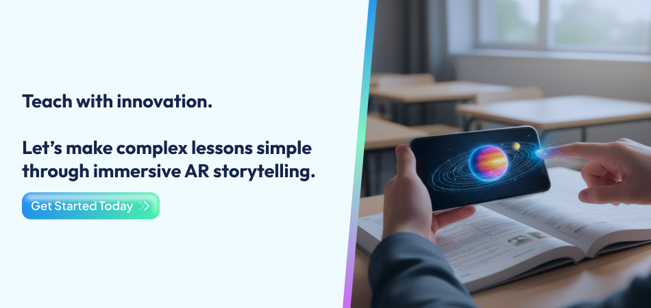 AR educational app to visualize the solar system through a smartphone in a classroom-7Pillars