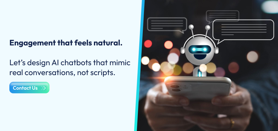 AI chatbot interaction on smartphone