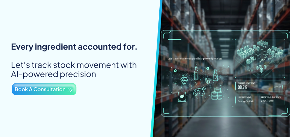 AI system tracking warehouse stock movement - 7Pillars.