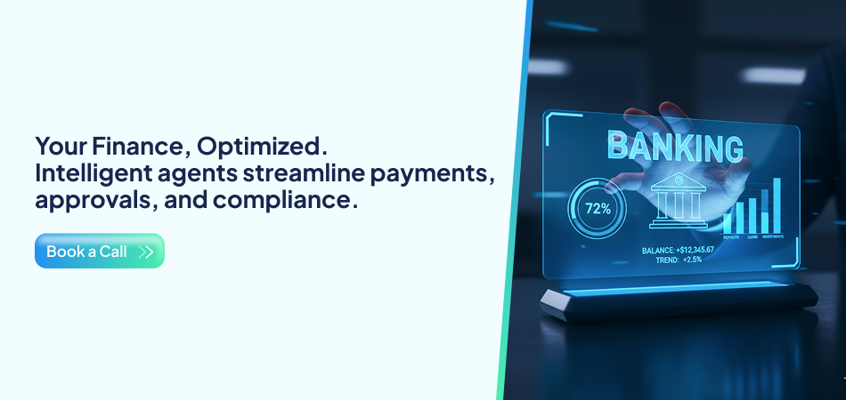 AI-driven banking automation dashboard - 7Pillars.