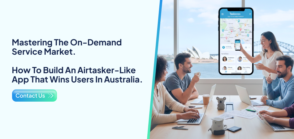 Airtasker App Development Cost guide showcasing how to build a successful on-demand service app for the Australian market.