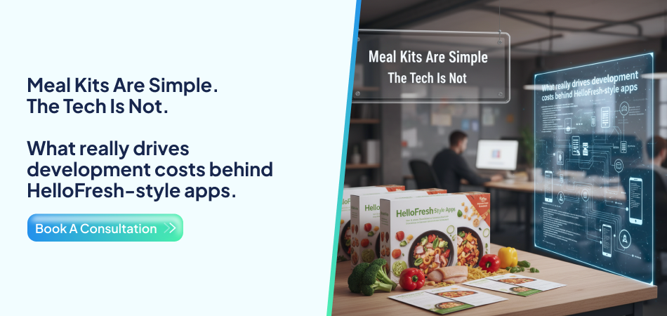 Meal kit app development technology complexity - 7Pillars.