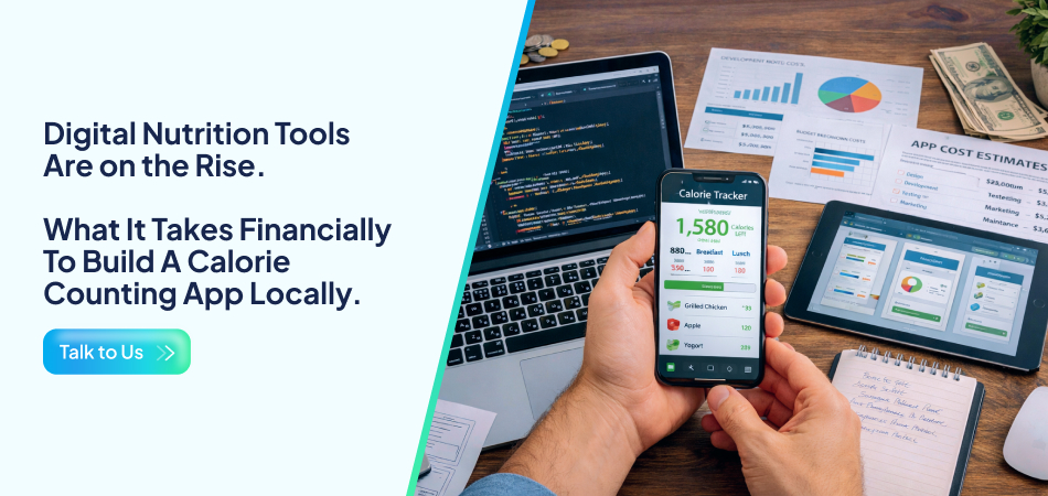Digital nutrition tools app development cost