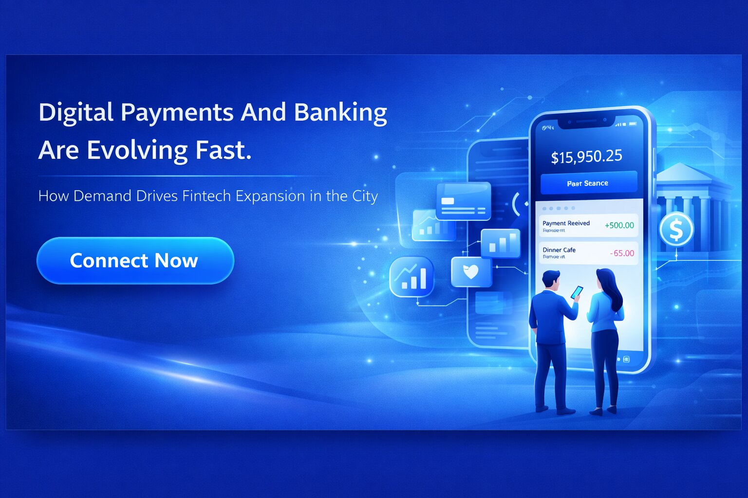 Digital payments banking mobile app.