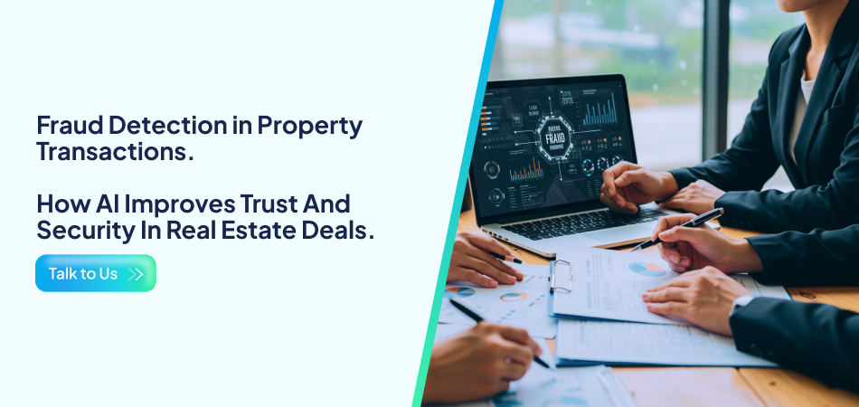 AI fraud detection real estate.