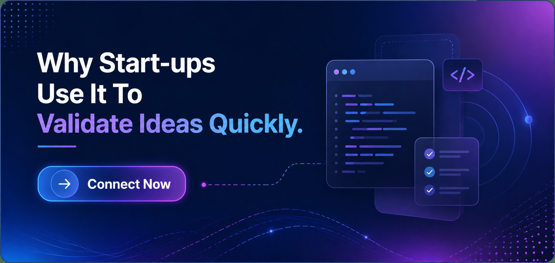 Startup app validation fast development