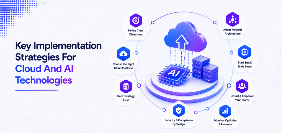 Cloud and AI implementation strategies including scalability, data security, modular architecture and business optimization in Australia