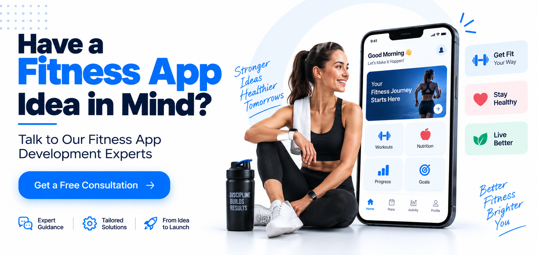 fitness app development process